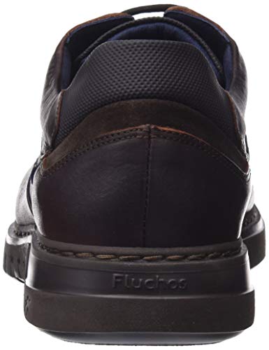 Fluchos Celtic, Zapatos de Cordones Derby para Hombre, Marrón (Grass Libano Combi 2 Libano), 42 EU