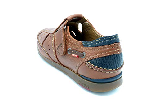 Fluchos Mariner 9882 Tornado libano - Sandalia de Piel con Plantilla Extraible (45 EU)