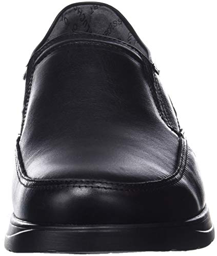 Fluchos New Professional, Zapatos de Trabajo para Hombre, Negro (Sanotan Negro Negro), 43 EU