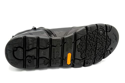 Fluchos Susan Sugar Negro - Botín de Piel (39 EU)