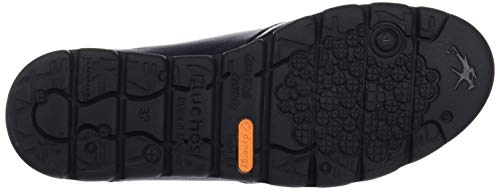 Fluchos Susan, Zapatos de Cordones Derby para Mujer, Azul (Sugar Nobuck Oceano Oceano), 38 EU