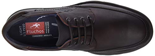 Fluchos | Zapato de Hombre | Celtic F0248 Grass Libano C2 Zapato Confort | Zapato de Piel de Ternera engrasada de Primera Calidad | Cierre con Cordones | Piso Personalizado Fluchos Light