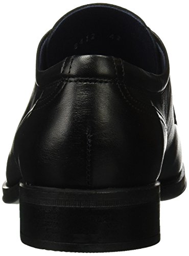 Fluchos | Zapato de Hombre | HERACLES 8412 Memory Negro Zapato de Vestir | Zapato de Piel de Vacuno de Primera Calidad | Cierre con Cordones | Piso de Goma Personalizado