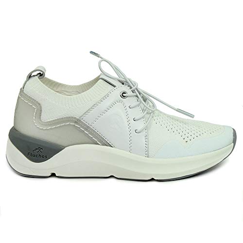 FLUCHOS - Zapatos FLUCHOS F0876 SEÑORA Blanco - 38