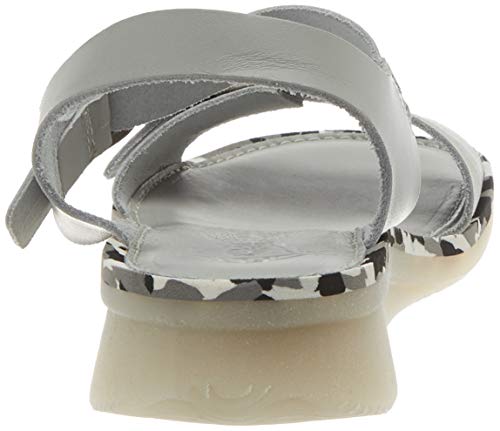 FLY London Comb230fly, Sandalias de Punta Descubierta, Gris (Cloud (Grey Mid Sole) 013), 35 EU