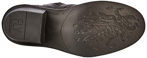 Fly London DUNE010FLY, Botas Camperas Mujer, Negro Negro Negro 000, 42 EU