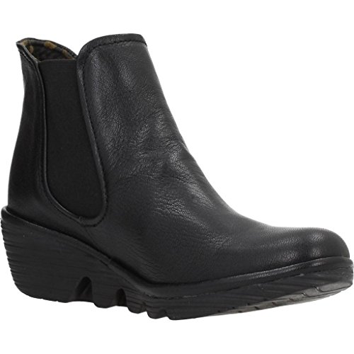 Fly London Phil, Botas Chelsea Mujer, Negro (Black 019), 42 EU