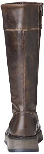 FLY LONDON RIPA056FLY, Botas a la Altura de Rodilla Mujer, DK. Brown, 41 EU
