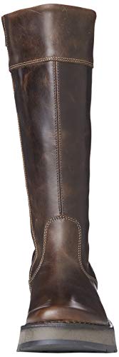 FLY LONDON RIPA056FLY, Botas a la Altura de Rodilla Mujer, DK. Brown, 41 EU