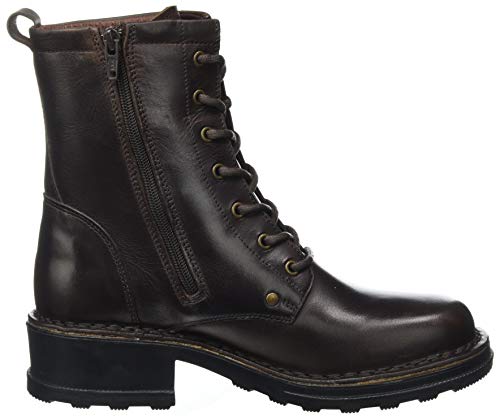 FLY LONDON THOR035FLY, Botas Cortas al Tobillo Mujer, DK. Brown, 38 EU