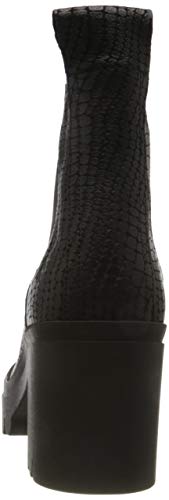 FLY LONDON TOPE520FLY, Botas Estilo Chelsea Mujer, Black, 40 EU