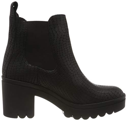 FLY LONDON TOPE520FLY, Botas Estilo Chelsea Mujer, Black, 40 EU