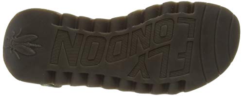 FLY London Tram 2, Sandalias de Talón Abierto Mujer, Amarillo (Yellow 006), 38 EU