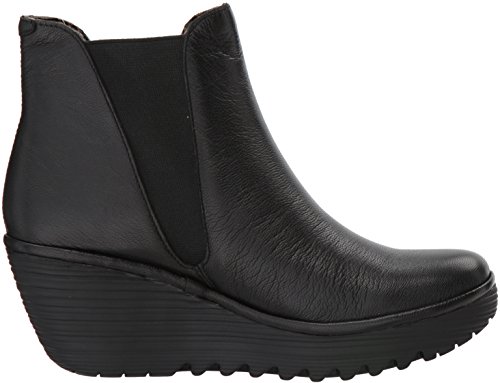 Fly London Yoss Botas Chelsea Mujer, Negro (Black 000), 41 EU (8 UK)