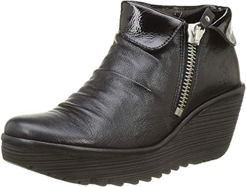 Fly London Yoxi755fly, Botas Mujer, Negro (Black), 41 EU