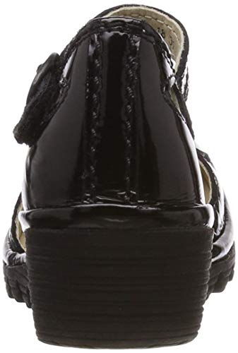 Fly London Yuna K, Bailarinas con Punta Cerrada Niñas, Negro (Black 036), 32 EU