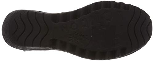 Fly London Yuna K, Bailarinas con Punta Cerrada Niñas, Negro (Black 036), 32 EU