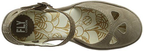 FLY London Yuna, Mujer, Verde Caqui 113, 41 EU
