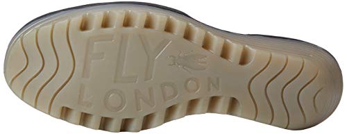 Fly London Yuna, Zapatos de tacón con Punta Cerrada Mujer, Negro (Black (Cristal Sole) 142), 42 EU