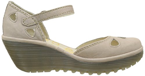 Fly London Yuna, Zapatos de Tacón Mujer, Gris (Concrete 133), 38 EU