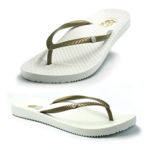 FOOTACTIVE Chanclas Ortopédicas Tiki Girl - WHITE L SPAIN