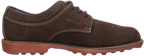 FootJoy Hombres Club Casuals-Zapatos de golf estilo temporada anterior, marr�n (Chocolate gamuza), 39.5 EU