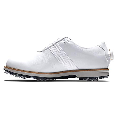 FootJoy Premiere Series, Zapatos de Golf Mujer, All White Boa, 38 EU