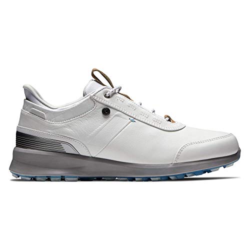 FootJoy Stratos, Zapatos de Golf Mujer, Blanco, 41 EU