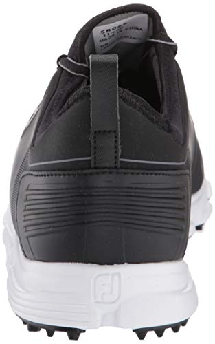 FootJoy Superlited XP, Zapatillas de Golf Hombre, Negro (Negro/Gris 58066m), 42.5 EU