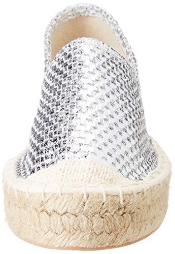 FOR TIME Z603, Zapatillas Mujer, Plata, 39 EU