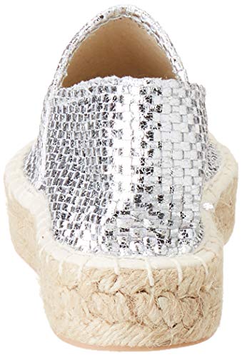 FOR TIME Z603, Zapatillas Mujer, Plata, 39 EU