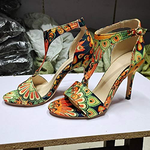 Fossen Sandalias Mujer Verano Elegante - Zapatos Chanclas Mujeres Señoras Moda para Playa Banquete Fiesta Ocio