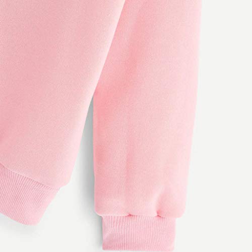 Fossen Sudadera con Capucha Mujer 2019 de Letras Impresas Originals - Suéter con Capucha Otoño e Invierno Manga Larga - Vibrante Top Abrigos para Niñas y Mujeres