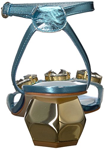 Frances Valentine Beatrix - Sandalias con tacón para Mujer, Color Azul, Talla 38.5 EU