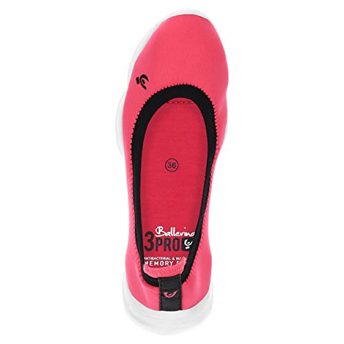 FREDDY 3Proballerina, Zapatillas de Deporte Mujer, Fucsia, EU 36