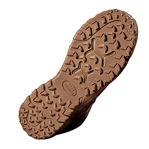 FREE SOLDIER Botas de Escalada Impermeable Tacticas Hombre Botas Militares Transpirables Botas de Seguridad Hombre Trabajo Ligeros Zapatos de Montaña Trekking(Marrón-Impermeable,43EU)