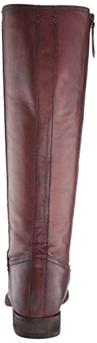 FRYE Melissa Inside Zip Tall, Botas de caña Alta Mujer, Caoba, 38 EU