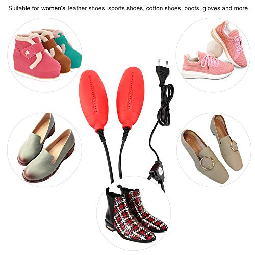 FTVOGUE Secador de Botas, Calzado portátil para Mujer Dama Calentador de Botas Dispositivo de Desodorante