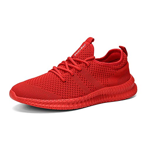 FUJEAK Zapatillas de correr para mujer., color Rojo, talla 39 EU