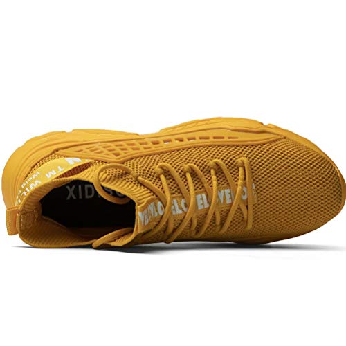 FUSHITON Hombre Zapatillas Casual Calzado Deportivo Moda Sneakers Zapatos Antideslizantes Transpirable Cómodo