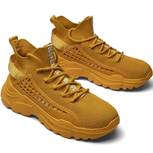 FUSHITON Hombre Zapatillas Casual Calzado Deportivo Moda Sneakers Zapatos Antideslizantes Transpirable Cómodo