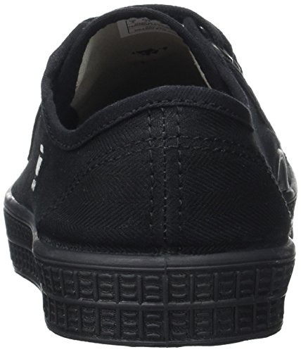 G-STAR RAW Rovulc Denim Low Sneakers, Zapatillas Hombre, Negro (Black (Black 990) 990), 42 EU
