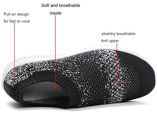 Gaatpot Mujer Zapatillas Casual Mocasines Mesh Calzados para Correr en Asfalto Zapatillas de Estar por Casa Deportivo de Exterior Zapatos Pink 36.5/37EU=37CN