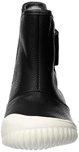 Gaatpot Unisex Bebé Botas de Nieve Zapatos de Invierno Moda Botines Calzado Piel sintética Termica Además Boots Negro 30EU=29CN