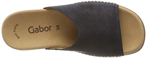 Gabor Jollys, Sandalias planas para Mujer, Azul (Nightblue 16), 42 EU