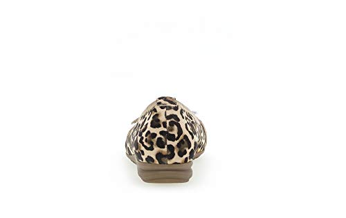 Gabor Mujer Bailarinas, Merceditas, señora Bailarinas Clásicas, Zapatos Planos,Zapatos de Verano,clásicamente Elegantes,Natur,38 EU / 5 UK