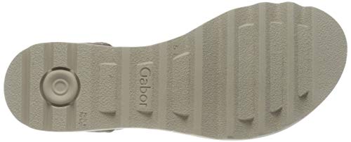 Gabor Shoes Comfort Sport, Sandalia con Pulsera Mujer, Beige (Camel 22), 37.5 EU
