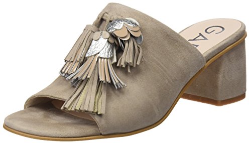 Gadea 40940, Zuecos para Mujer, Gris (Ante Stone Stone), 38 EU