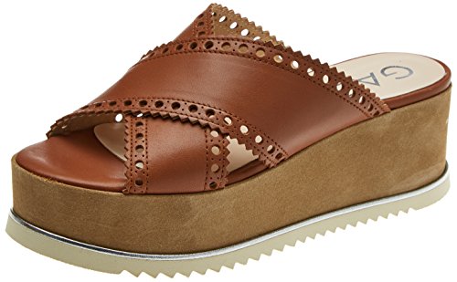 Gadea 41046, Zuecos Mujer, Marrón (Soft Cuero Cuero), 37 EU