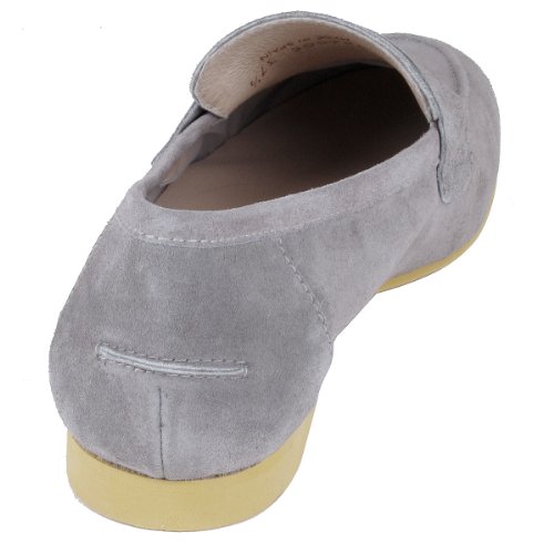 Gadea - Mocasines de cuero para mujer gris gris, color gris, talla 41.5
